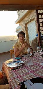 HOMMAGE A N.D. DE SANTA CRUZ A DALIAS DU 7 AU 10 JUIN 2019 (704) REPAS CHEZ ANGE AVANT LE DEPART 